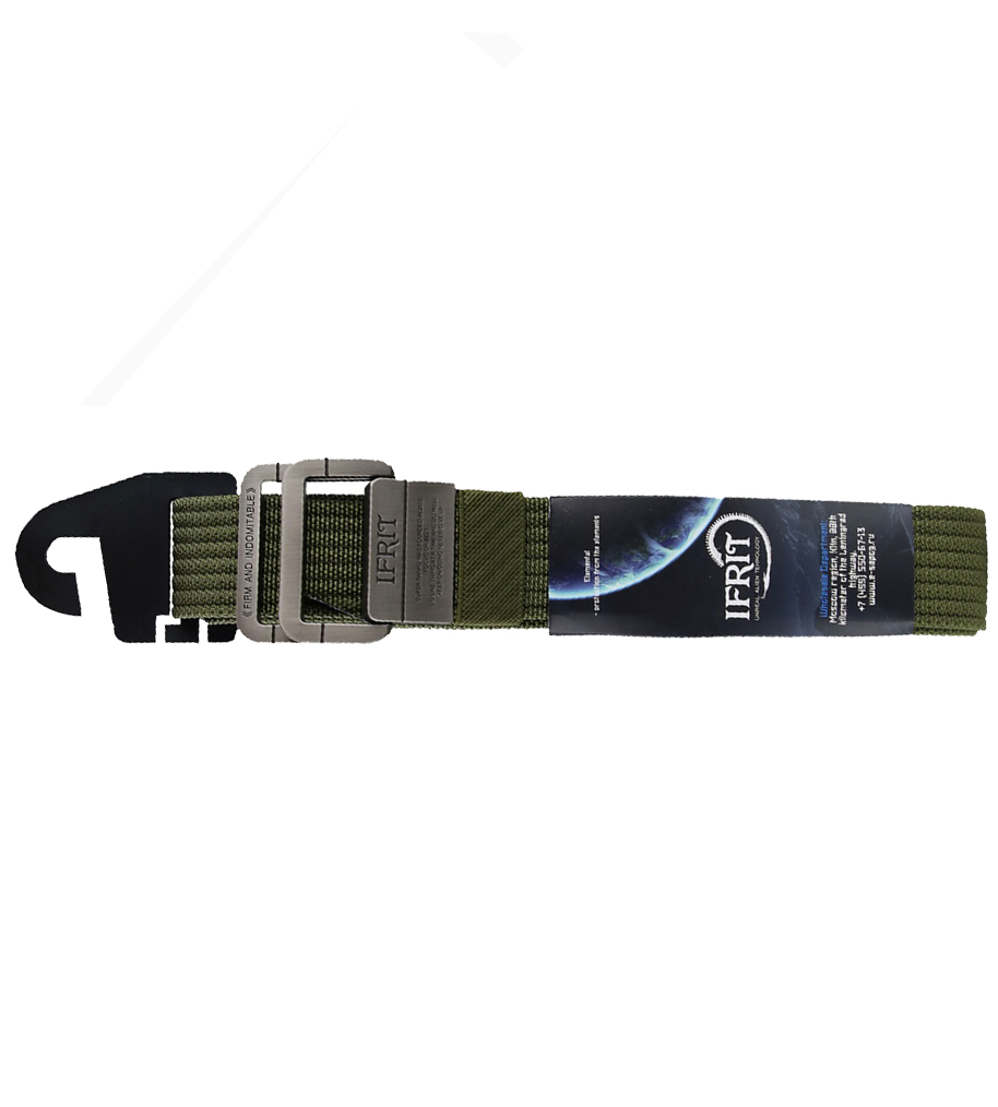 Ремень "IFRIT Trial Grip" 140 см х 40 мм хаки РЕМ-648